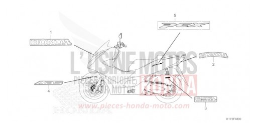 MARCA/EMBLEMA WW125AM di 2021