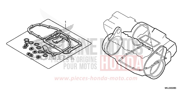 GASKET KIT B for CB1000R CANDY CHROMOSPHERE RED (R381) from 2018
