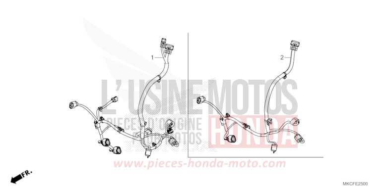 AUXILIARY CORD for GL1800 MAT JEANS BLUE MATALLIC (PB417) from 2022