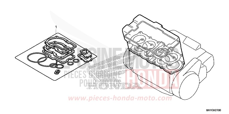 TROUSSE DE JOINT A for CBR1000ST GRAND PRIX RED (R380) from 2022