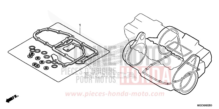 GASKET KIT B for CB1100 GRAPHITE BLACK (NHB01) from 2017
