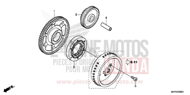 STARTING CLUTCH for CB500F MAT GUNPOWDER BLACK METALLIC (NH436) from 2019