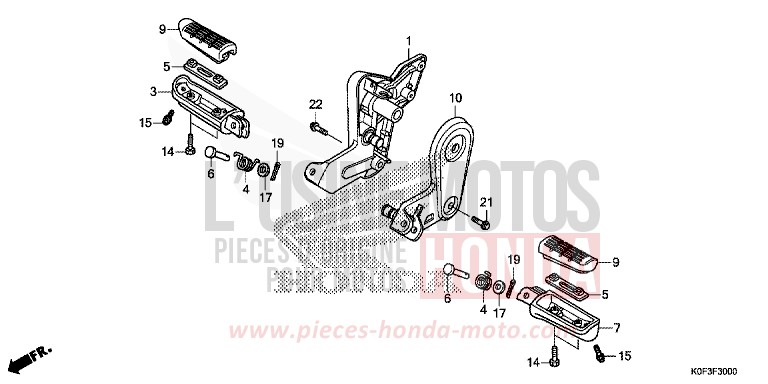 STEP for Z125MA PEARL NEBULA RED (R376) from 2019