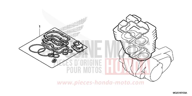 GASKET KIT A for CB500F ROSS WHITE (NH196K) from 2015