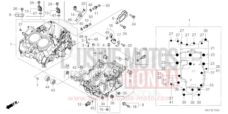 CARTER per NT1100 GRAPHITE BLACK (NHB01) del 2022