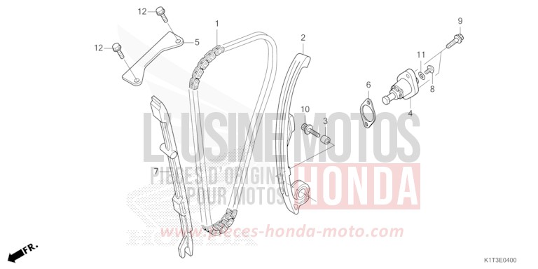 CAM CHAIN/TENSIONER for CRF300LA EXTREME RED (R292) from 2021