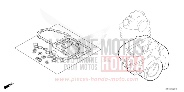 GASKET KIT B for CRF300LA EXTREME RED (R292) from 2021