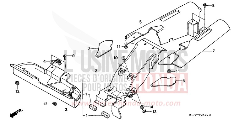 HEAT GUARD for NR NR RED (R175) from 1992