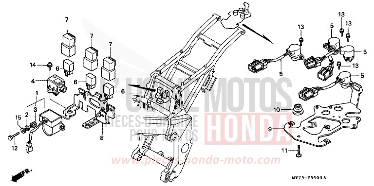 SENSOR/RELAY for NR NR RED (R175) from 1992