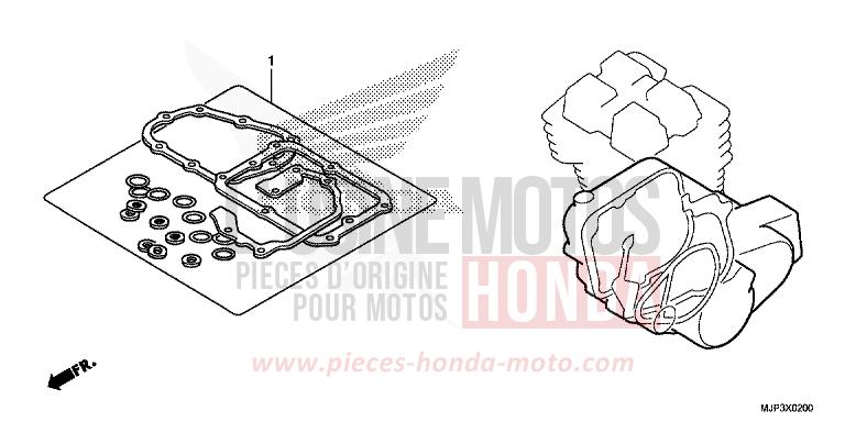 GASKET KIT B for CRF1000 PEARL GLARE WHITE (NHB53H) from 2016