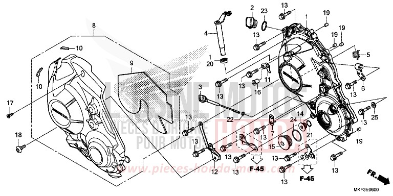 THROTTLE BODY for CBR1000RA MAT BALLISTIC BLACK METALLIC (NHA86) from 2018
