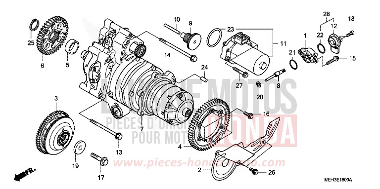 HFT UNIT for DN-01 GRAPHITE BLACK (NHB01) from 2008