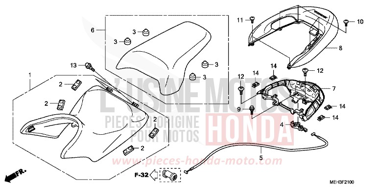 SELLA per DN-01 GRAPHITE BLACK (NHB01) del 2009