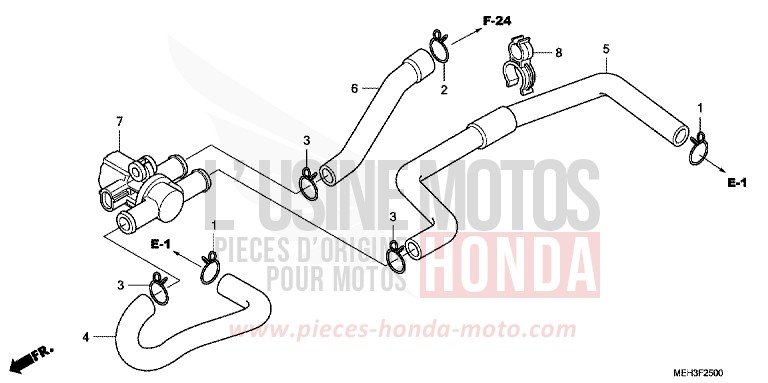 AIR INJECTION SOLENOIDVALVE for DN-01 PEARL SUNBEAM WHITE (NHA66) from 2009
