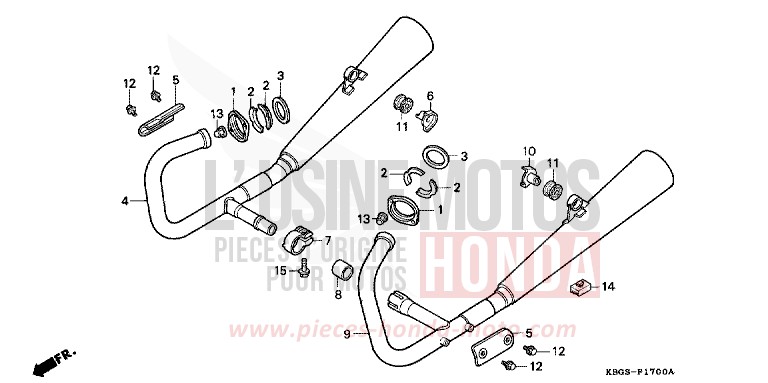 SILENCIEUX D'ECHAPPEMENT for   from 