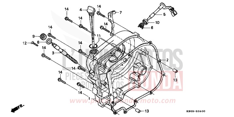 PANNEAU CARTER-MOTEUR D. for   from 