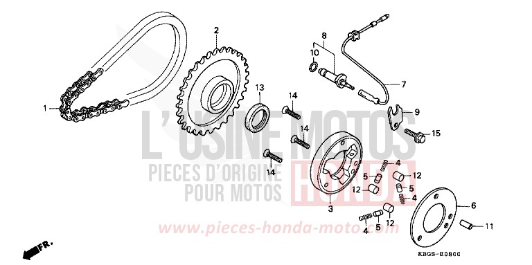 EMBRAYAGE DE DEMARRAGE for   from 