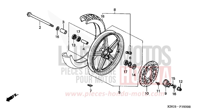 ROUE AVANT (1) for   from 
