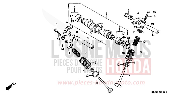 ARBRE A CAMES/SOUPAPE for   from 