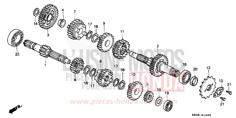 BOITE DE VITESSES for   from 