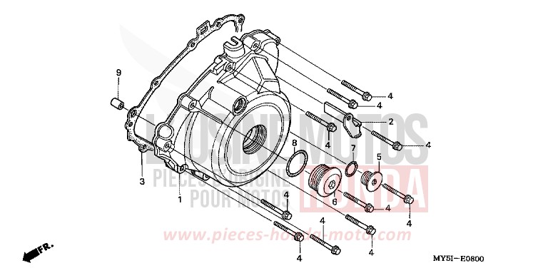 PANNEAU CARTER-MOTEUR G. for   from 