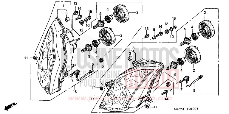 PROJECTEUR (E,ED,EK,F) for   from 