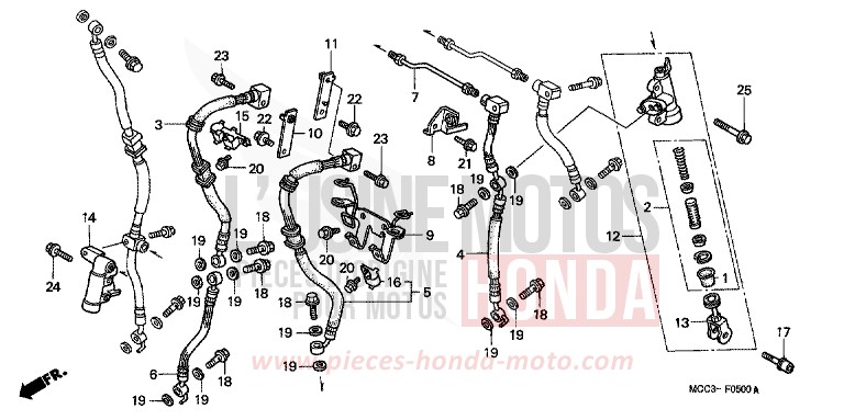 MAITRE-CYLINDRE SECOND for   from 
