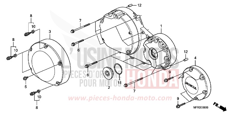 PANNEAU CARTER-MOTEUR D. for   from 