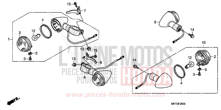 CLIGNOTANT for   from 