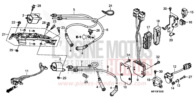 BOBINE D'ALLUMAGE/ECU for   from 