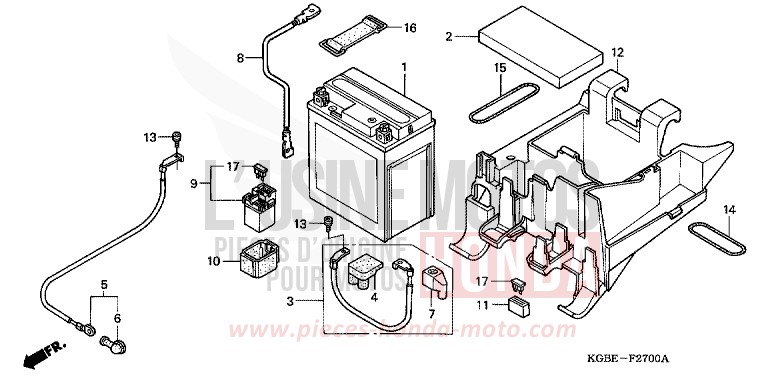 BATTERIA per   del 
