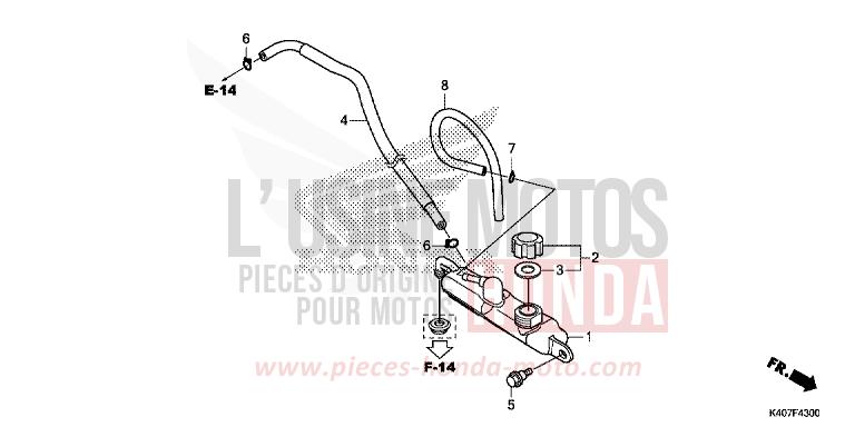 RESERVE TANK (NSS125DF/ADF/ADH) for NSS125AD MAT PEARL COOL WHITE (NHB44) from 2018