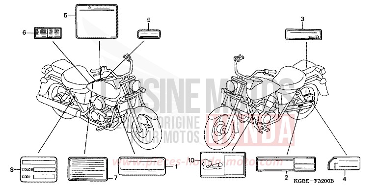 ETIQUETTE DE PRECAUTIONS for   from 