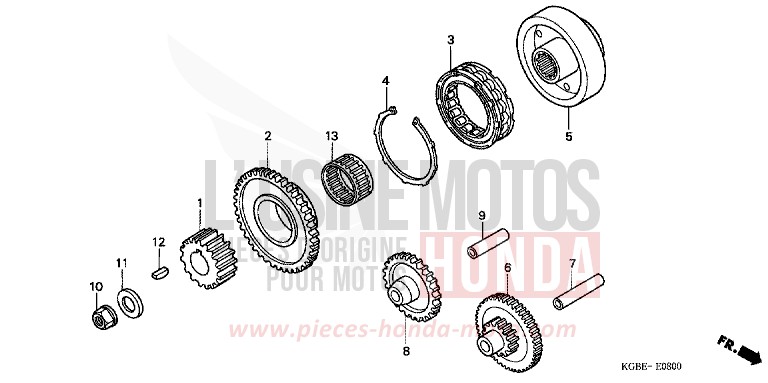EMBRAYAGE DE DEMARRAGE for   from 