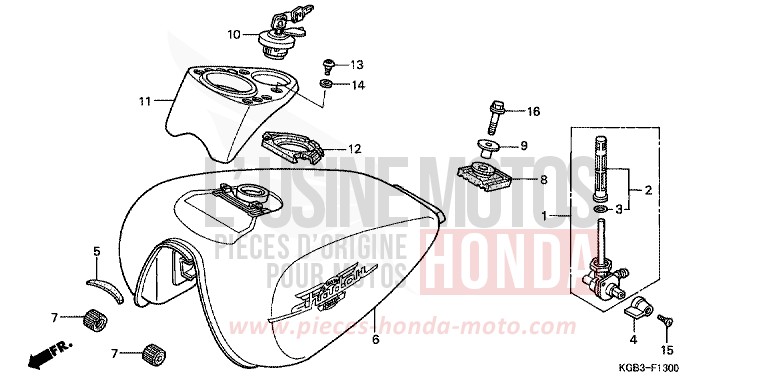 RESERVOIR A CARBURANT for   from 