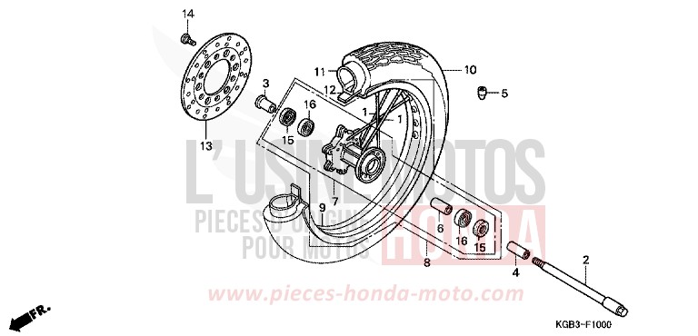 ROUE AVANT for   from 