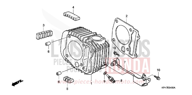 CILINDRO per Innova MILLENNIUM RED (R263) del 2005