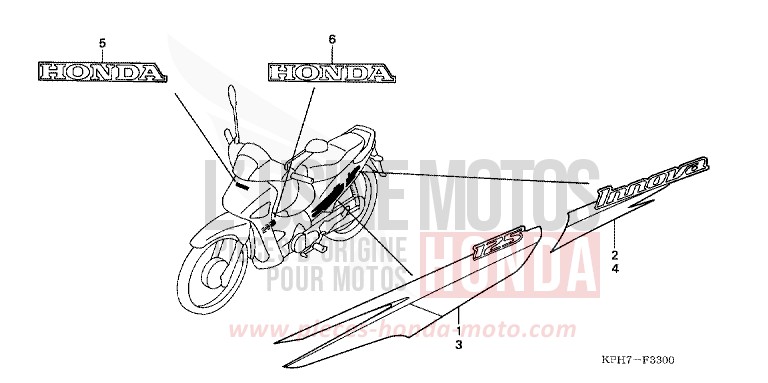 RAYURE/MARQUE (ANF1253/5/6) for   from 