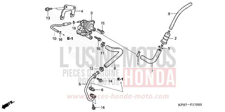 AIR SUCTION VALVE for Innova ASTEROID BLACK METALLIC (NHA35) from 2006