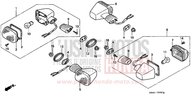 CLIGNOTANT (V/W/X/Y/1,3-CM) for   from 