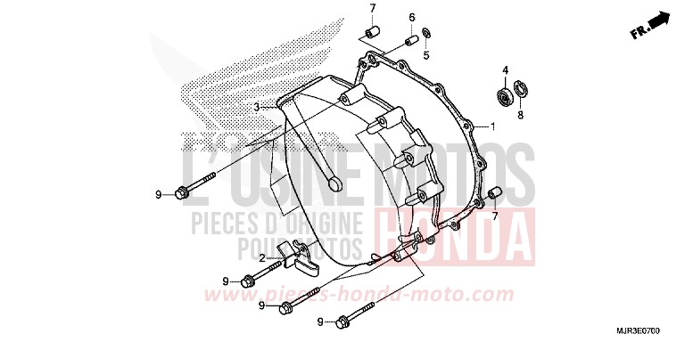 CARTER D'EMBRAYAGE for   from 