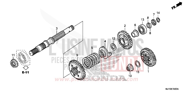ARBRE DE SORTIE for   from 