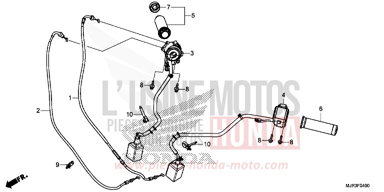 CONTACTEUR DE POIGNEE/CABLE for   from 