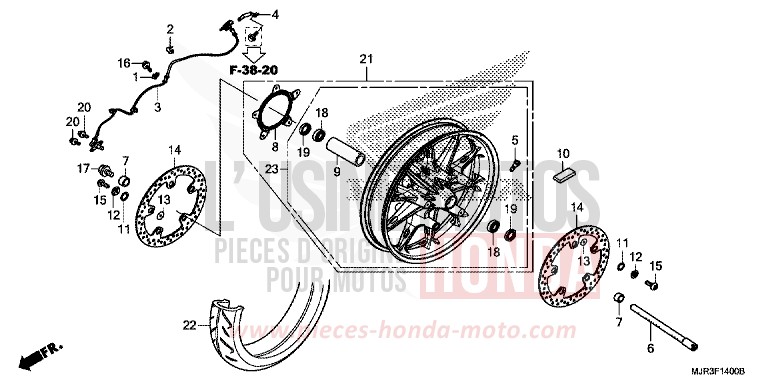 ROUE AVANT for   from 