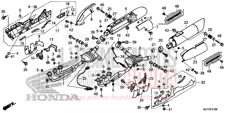SILENCIEUX D'ECHAPPEMENT for   from 