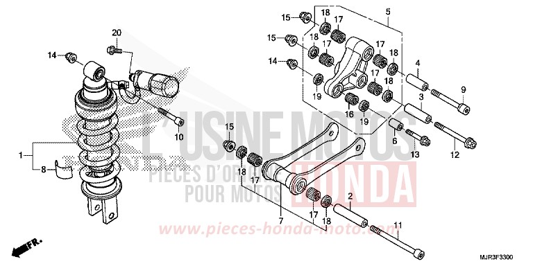 COUSSIN ARRIERE for   from 