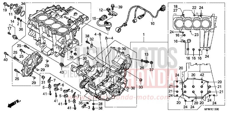 CARTER MOTEUR for   from 