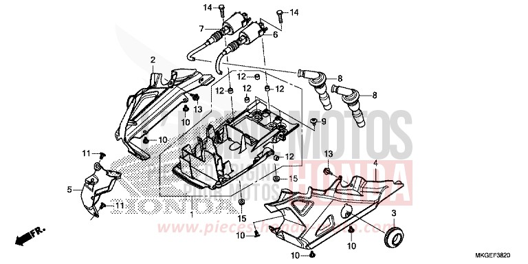 IGNITION COIL for REBEL MAT AXIS GRAY METALLIC (NH303) from 2020