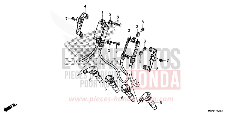 IGNITION COIL for CBR650R MAT GUNPOWDER BLACK METALLIC (NH436) from 2019
