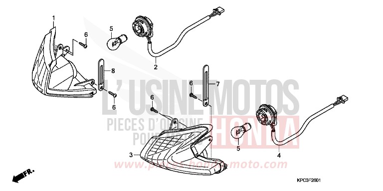 BLINKER (XL125V7/8) for   from 